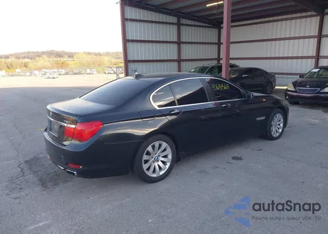 2011 BMW 750I xDrive from USA, damaged, VIN WBAKC6C50BC394611
